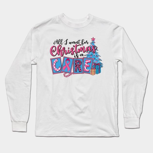 All I Want For Christmas Is A Cure Long Sleeve T-Shirt by Yourfavshop600
